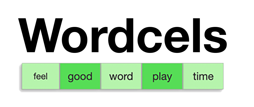 Wordcels: feel good word play time